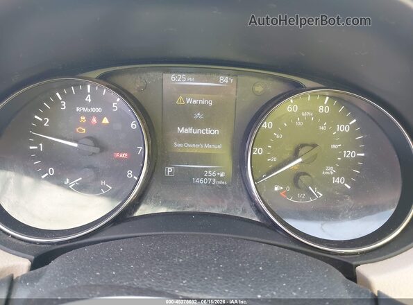 KNMAT2MT9HP600126 2017 NISSAN ROGUE Dark Blue Widok tylnych siedzeń
