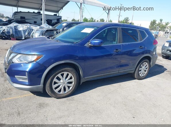 KNMAT2MT9HP600126 2017 NISSAN ROGUE Dark Blue Widok wnętrza 360 stopni