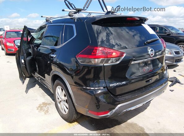 KNMAT2MT9JP516247 2018 NISSAN ROGUE Black Հետևի ձախ