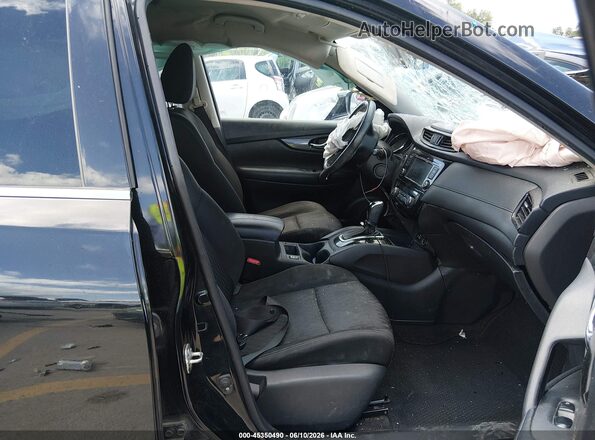 KNMAT2MT9JP516247 2018 NISSAN ROGUE Black Սալոնի դիմացի տեսք