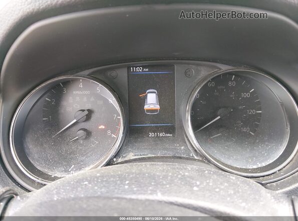 KNMAT2MT9JP516247 2018 NISSAN ROGUE Black Հետևի նստատեղերի տեսք