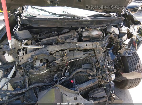 KNMAT2MT9JP516247 2018 NISSAN ROGUE Black Հետևի տեսք