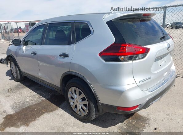 KNMAT2MT9JP558241 2018 NISSAN ROGUE Silver Tył lewy