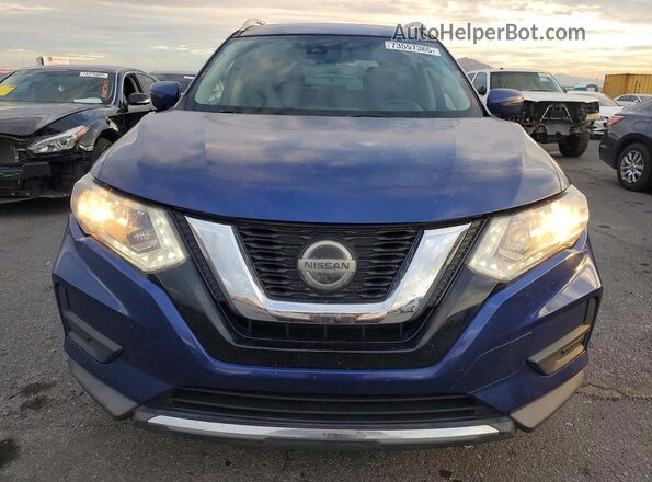 KNMAT2MT9KP520414 2019 NISSAN ROGUE Blue Դիմացի տեսք