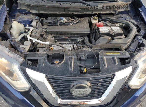 KNMAT2MT9KP520414 2019 NISSAN ROGUE Blue Սալոնի հետևի տեսք