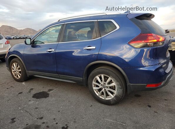 KNMAT2MT9KP520414 2019 NISSAN ROGUE Blue Հետևի ձախ