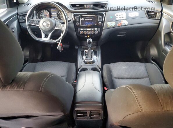 KNMAT2MT9KP520414 2019 NISSAN ROGUE Blue Առջևի վահանակի տեսք