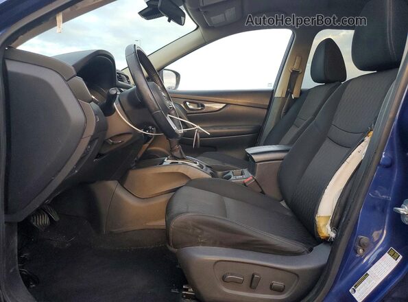 KNMAT2MT9KP520414 2019 NISSAN ROGUE Blue Սալոնի դիմացի տեսք