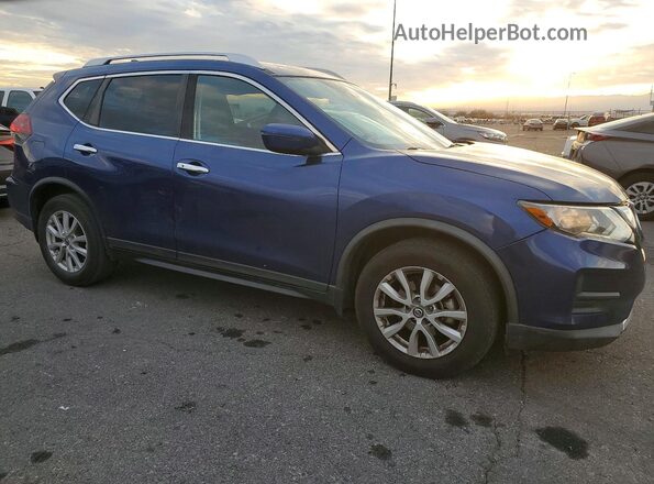 KNMAT2MT9KP520414 2019 NISSAN ROGUE Blue Առջևի աջ