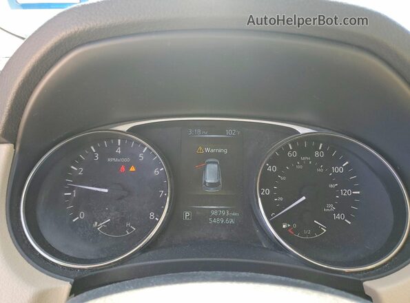 KNMAT2MTXGP599227 2016 NISSAN ROGUE Blue 