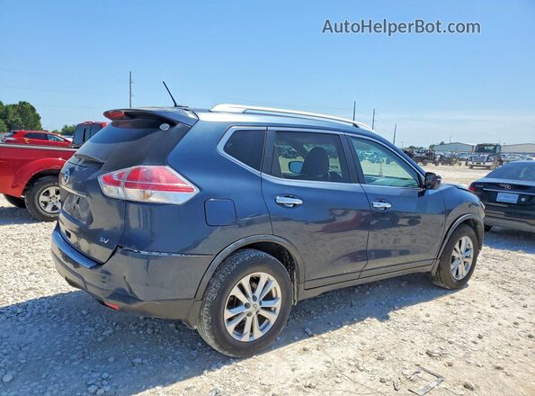 KNMAT2MTXGP599227 2016 NISSAN ROGUE Blue 