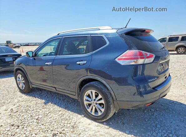 KNMAT2MTXGP599227 2016 NISSAN ROGUE Blue 