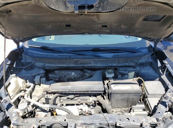 KNMAT2MTXGP599227 2016 NISSAN ROGUE Blue 