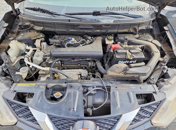 KNMAT2MTXGP609982 2016 NISSAN ROGUE Black 