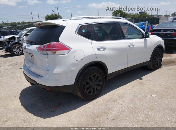 KNMAT2MTXGP649057 2016 NISSAN ROGUE White Հետևի աջ