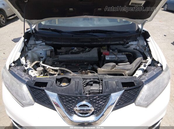 KNMAT2MTXGP649057 2016 NISSAN ROGUE White Հետևի տեսք