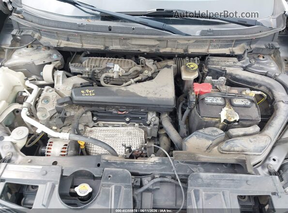 KNMAT2MTXGP659684 2016 NISSAN ROGUE Gray 
