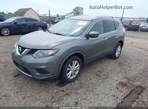 KNMAT2MTXGP659684 2016 NISSAN ROGUE Gray 