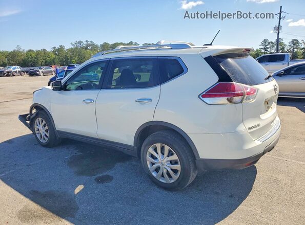 KNMAT2MTXGP728017 2016 NISSAN ROGUE Белый Задняя левая четверть