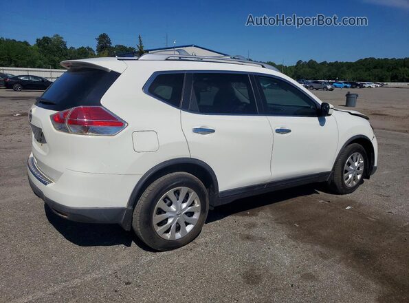 KNMAT2MTXGP728017 2016 NISSAN ROGUE Белый Задняя правая четверть