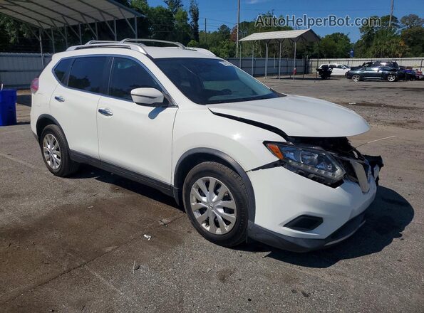 KNMAT2MTXGP728017 2016 NISSAN ROGUE Белый Передняя правая четверть