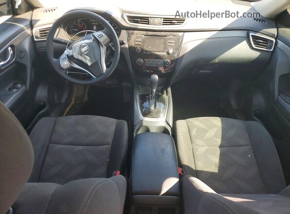 KNMAT2MTXGP728017 2016 NISSAN ROGUE Белый Вид панели приборов
