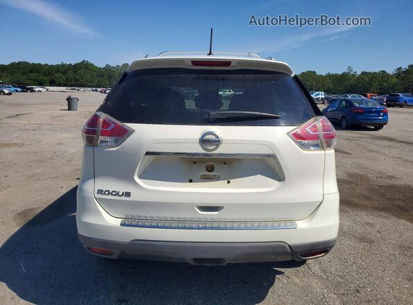 KNMAT2MTXGP728017 2016 NISSAN ROGUE Белый Вид сзади