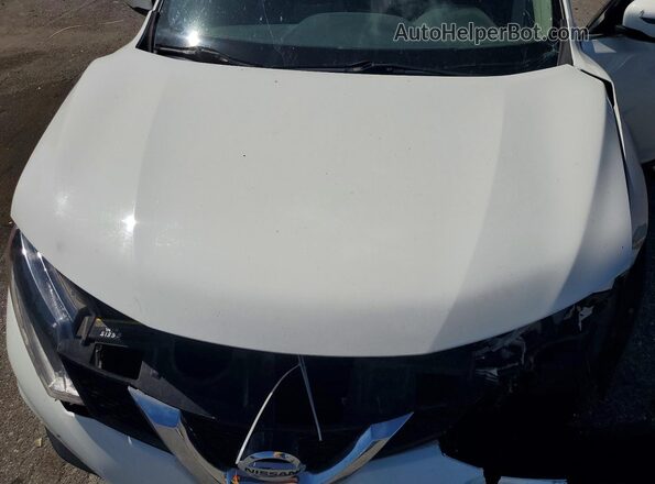 KNMAT2MTXGP728017 2016 NISSAN ROGUE Белый Вид задней части салона