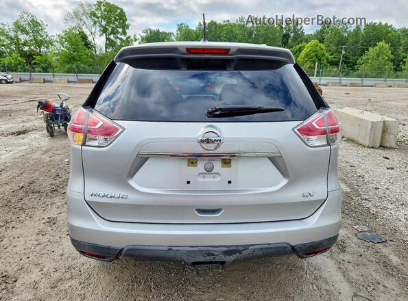 KNMAT2MTXGP736490 2016 NISSAN ROGUE Silver Vista trasera