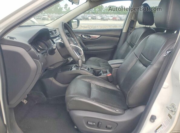 KNMAT2MTXHP521614 2017 NISSAN ROGUE White წინა სალონის ხედი