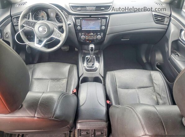 KNMAT2MTXHP521614 2017 NISSAN ROGUE White წინა პანელის ხედი