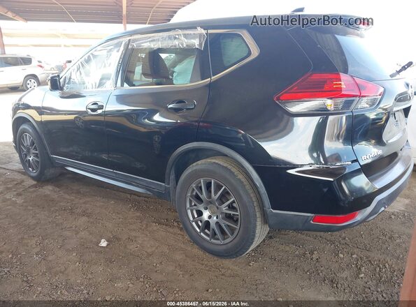 KNMAT2MTXHP575723 2017 NISSAN ROGUE Черный Задняя левая четверть