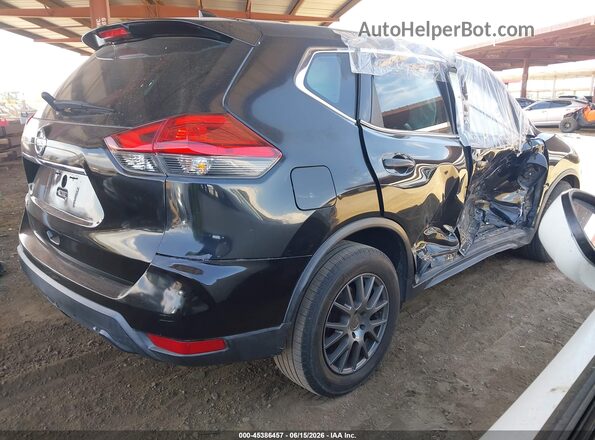KNMAT2MTXHP575723 2017 NISSAN ROGUE Черный Задняя правая четверть