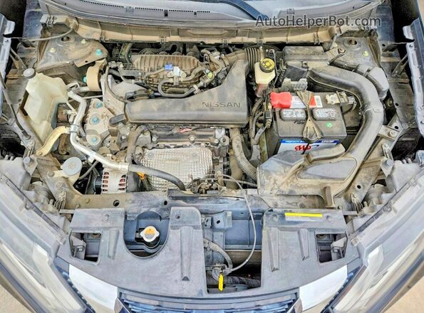 KNMAT2MTXJP545594 2018 NISSAN ROGUE Black Սալոնի հետևի տեսք