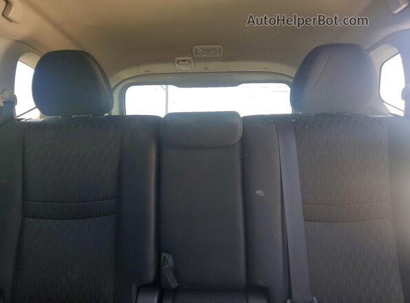 KNMAT2MTXJP548236 2018 NISSAN ROGUE Black Հետևի նստատեղերի տեսք