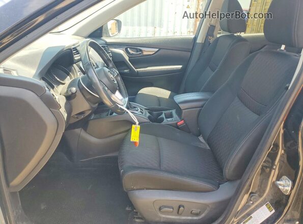 KNMAT2MTXJP548236 2018 NISSAN ROGUE Black Սալոնի դիմացի տեսք