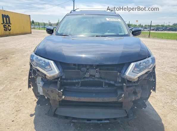 KNMAT2MTXJP548236 2018 NISSAN ROGUE Black Դիմացի տեսք