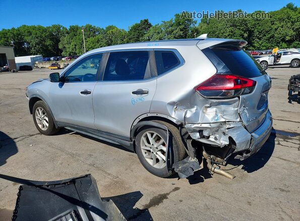 KNMAT2MTXJP602554 2018 NISSAN ROGUE Silver Trasero izquierdo