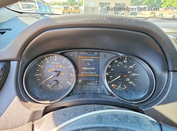 KNMAT2MTXJP602554 2018 NISSAN ROGUE Silver Vista del cuadro de instrumentos