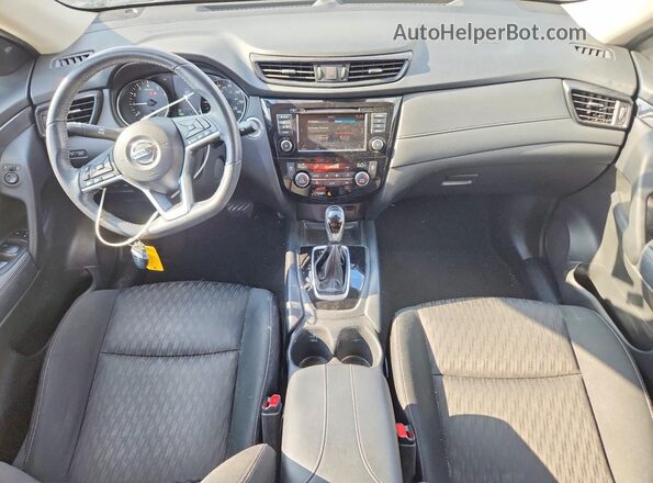 KNMAT2MTXKP500107 2019 NISSAN ROGUE Black Առջևի վահանակի տեսք