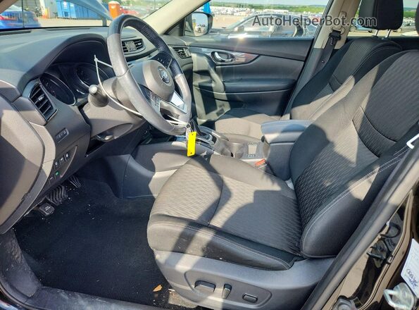 KNMAT2MTXKP500107 2019 NISSAN ROGUE Black Սալոնի դիմացի տեսք