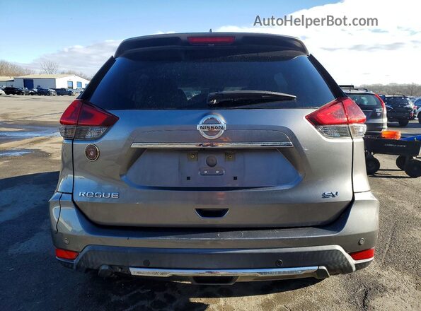 KNMAT2MTXLP513473 2020 NISSAN ROGUE Gray Вид ззаду