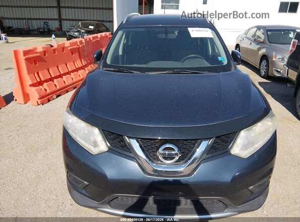KNMAT2MV0GP604162 2016 NISSAN ROGUE Blue Դիմացի տեսք