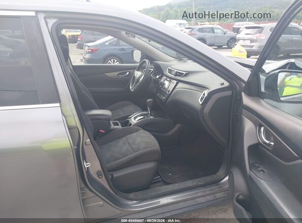 KNMAT2MV0GP653135 2016 NISSAN ROGUE Gray Սալոնի դիմացի տեսք