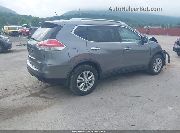 KNMAT2MV0GP653135 2016 NISSAN ROGUE Gray Հետևի աջ