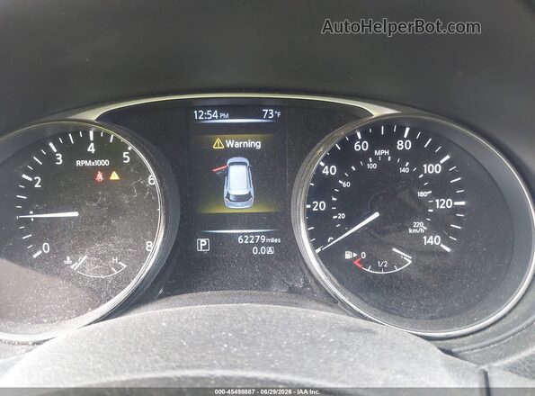 KNMAT2MV0GP653135 2016 NISSAN ROGUE Gray Հետևի նստատեղերի տեսք