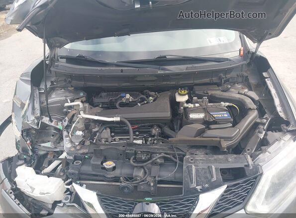 KNMAT2MV0GP653135 2016 NISSAN ROGUE Gray Հետևի տեսք