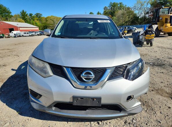 KNMAT2MV0GP664703 2016 NISSAN ROGUE Silver 
