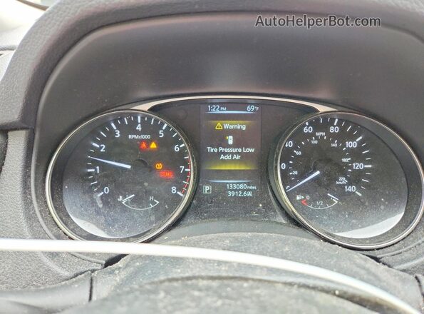 KNMAT2MV0GP664703 2016 NISSAN ROGUE Silver 