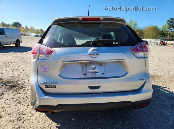 KNMAT2MV0GP664703 2016 NISSAN ROGUE Silver 